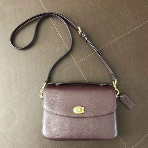 Coach Cassie Crossbody Oxblood